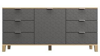 Комод Марвин Йорк - 33 Графит