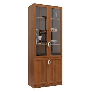 Книжный шкаф Библиограф - 2 №3 Орех Экко