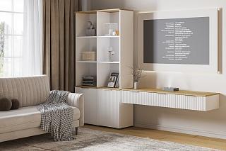 Гостиная Салерно - 1 Белый