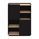 Комод Рума Черный