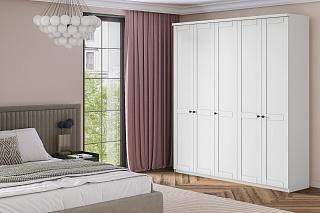 Шкаф распашной София РАХ - 10 МДФ Белый