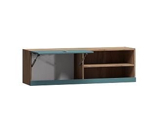 Антресоль Скарабей - 3 МДФ Аквамарин