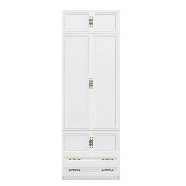 Шкаф распашной Карлос - 042 Белый