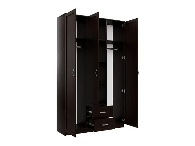 Шкаф распашной Стелла - 6 Венге