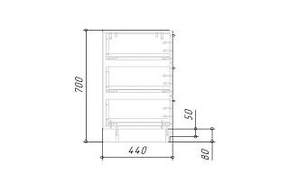 Комод Лорена Пакс - 3 Кашемир