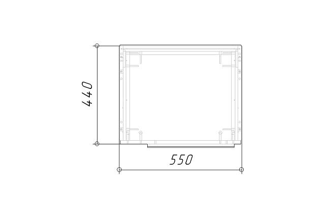 Тумба прикроватная подвесная Лорена Пакс - 2 Черный