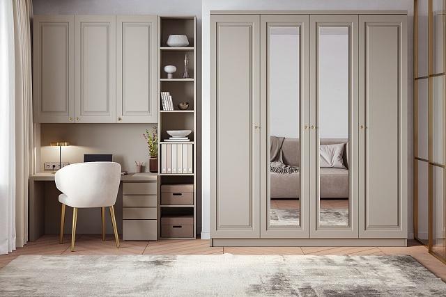 Шкаф распашной Миссури - 4.2 Кашемир