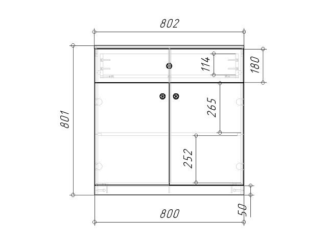 Детская стенка Скарабей Mini - 3 Белый
