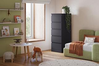 Комод Мальм - 28 Графит