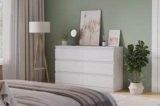 Комод Мальм - 15 Белый