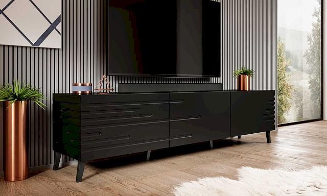 Тумба под ТВ Нова - 2 Черный