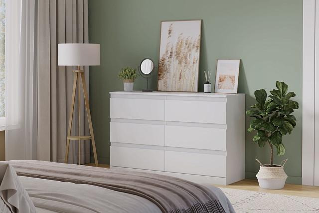 Комод Мальм - 15 Белый