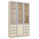 Книжный шкаф Альма - 21 Дуб Молочный