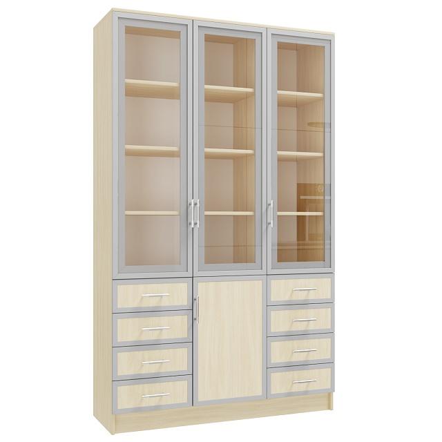 Книжный шкаф Альма - 21 Дуб Молочный