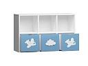 Стеллаж Kids - 12 Пастельно-Синий