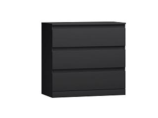Комод Мальм - 17 Черный