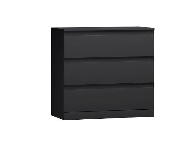 Комод Мальм - 17 Черный