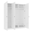 Шкаф распашной Скаген - 3 Белый