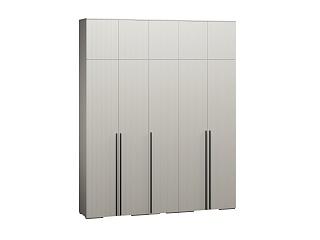 Шкаф распашной Лоренсе - 5 с антресолью Кашемир