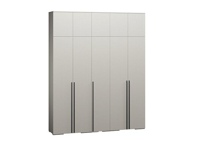 Шкаф распашной Лоренсе - 5 с антресолью Кашемир