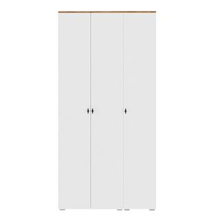 Шкаф распашной Квели - 3 Белый