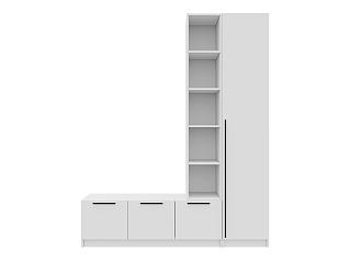 Стенка Лорена Пакс - 15 Белый