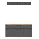 Прихожая Квели - 2 Графит