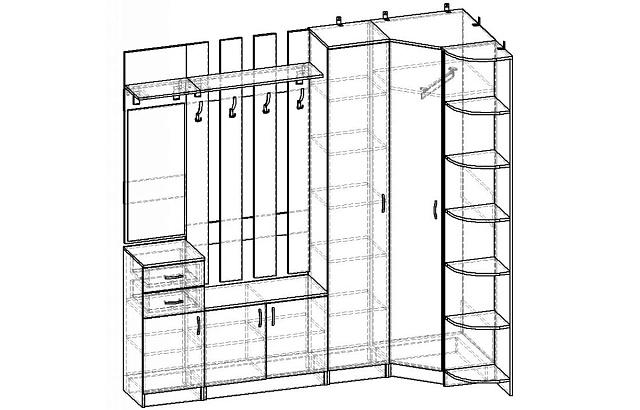 Прихожая Горизонт - 12