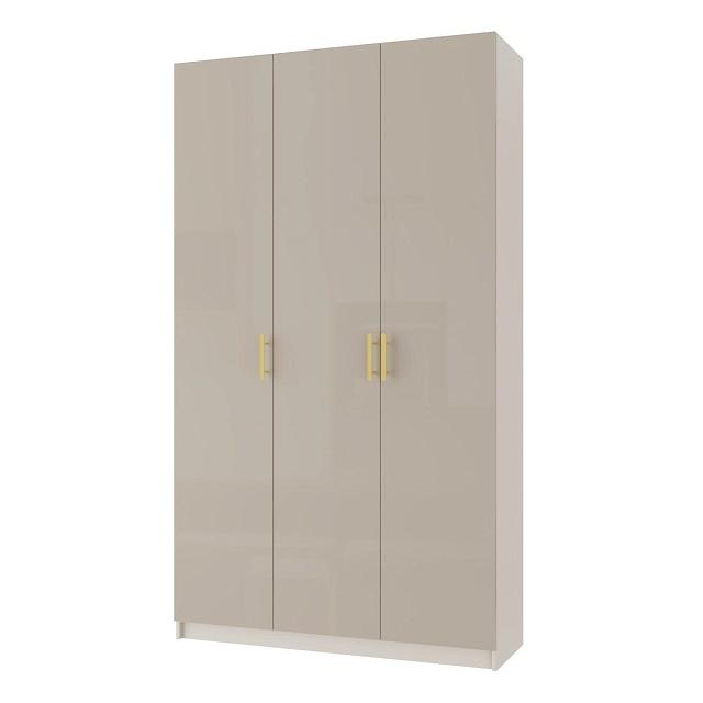 Шкаф распашной Браззавиль - 3 Грейдж