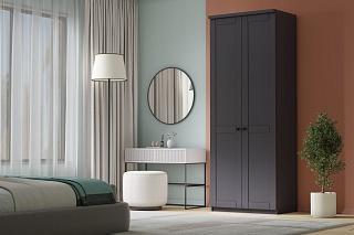 Шкаф распашной София РАХ - 2 МДФ Графит