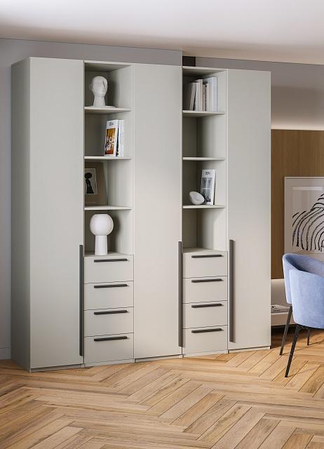 Шкаф распашной Хейсон - 16 Кашемир