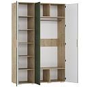 Шкаф распашной Асти - 3 Бразо