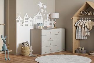 Комод Скарабей Mini - 2 Кашемир