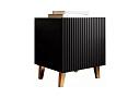 Тумба прикроватная Крит Черный