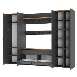 Прихожая Квели - 11 Графит