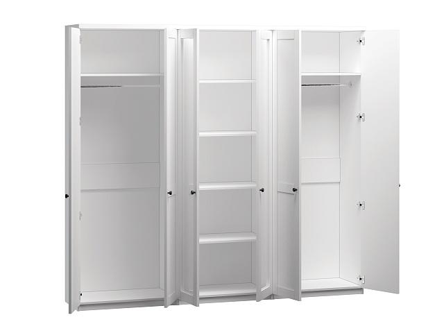 Шкаф распашной София РАХ - 4 МДФ Белый