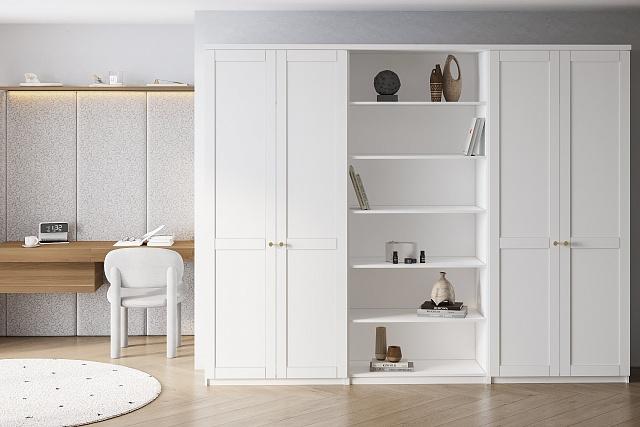 Шкаф распашной София РАХ - 22 МДФ Белый