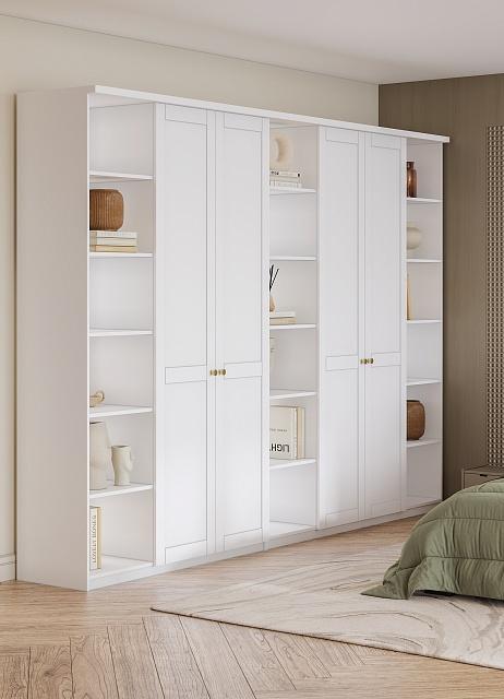 Шкаф распашной София РАХ - 23 МДФ Белый