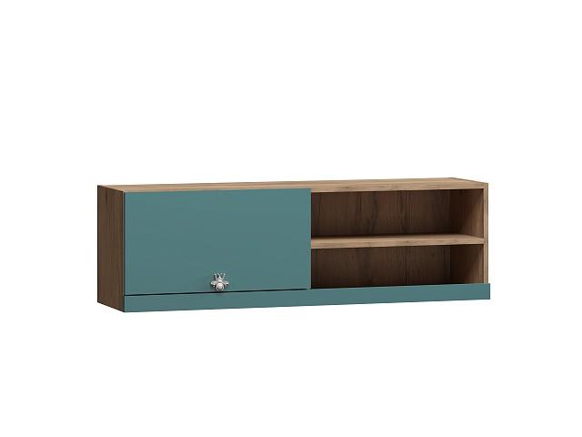 Антресоль Скарабей - 3 МДФ Аквамарин