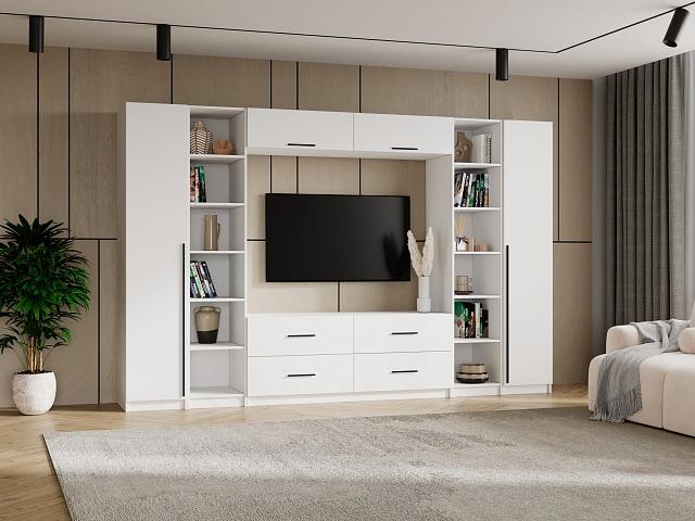 Стенка Лорена Пакс - 1 Белый