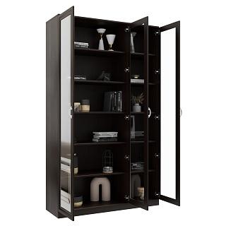 Книжный шкаф Библиограф - 3 №1 Венге