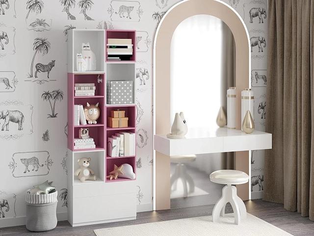 Стеллаж Олли - 6 Лаванда