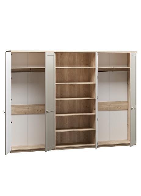 Шкаф распашной София РАХ - 22 МДФ Кастелло Медовый / Кашемир