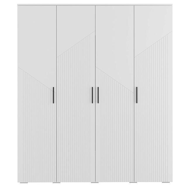 Шкаф распашной Синтра 4 Белый