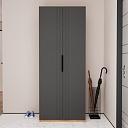 Шкаф распашной Астрис - 1 Графит