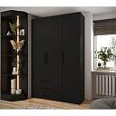 Шкаф распашной Лавис - 3.3 Черный