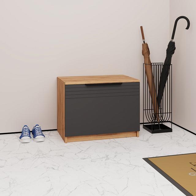 Тумба для обуви Астрис - 1 Графит