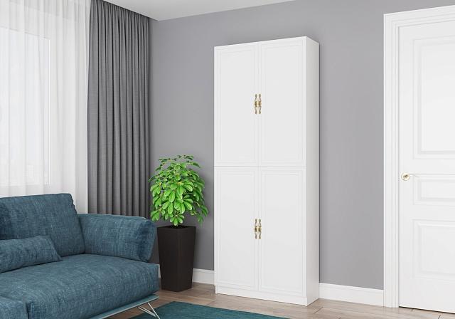 Книжный шкаф Карлос - 8 Белый