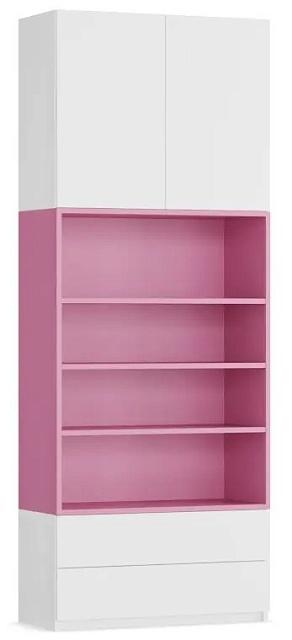 Стеллаж Олли - 3 с дверцей Лаванда