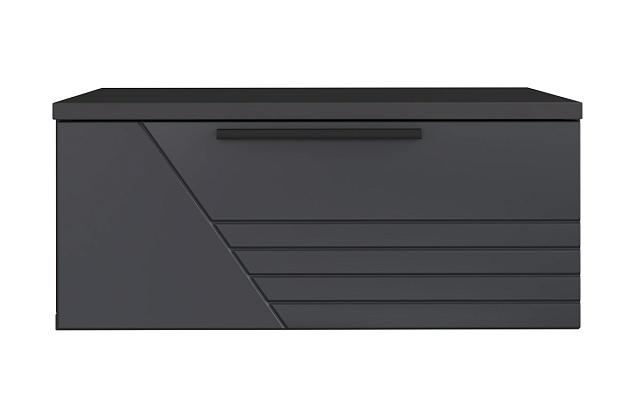 Тумба прикроватная подвесная Синтра 1 Черный